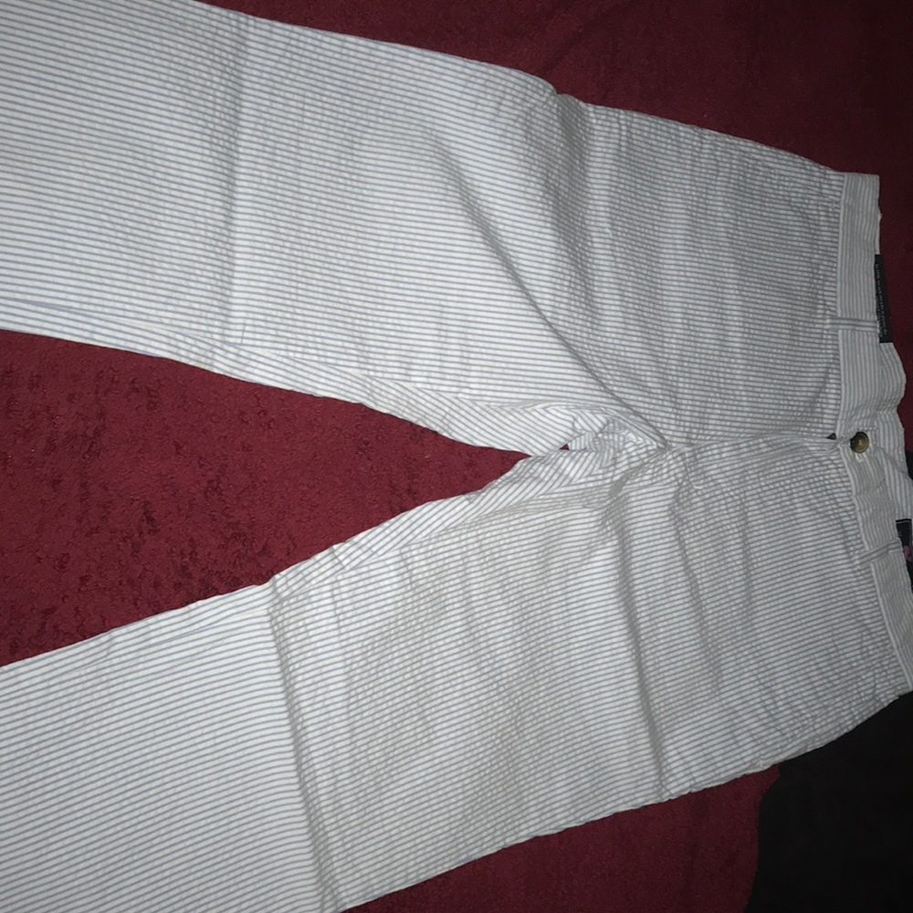 Seersucker pants
